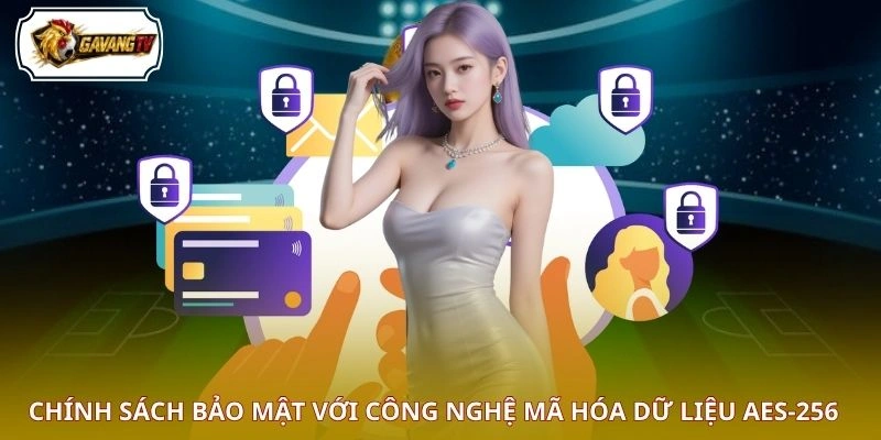 Chính sách bảo mật với công nghệ mã hóa dữ liệu AES-256